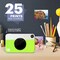 KODAK Printomatic Digital Instant Print Camera, Supports Sticky-Backed 2x3" Zink Photo Paper